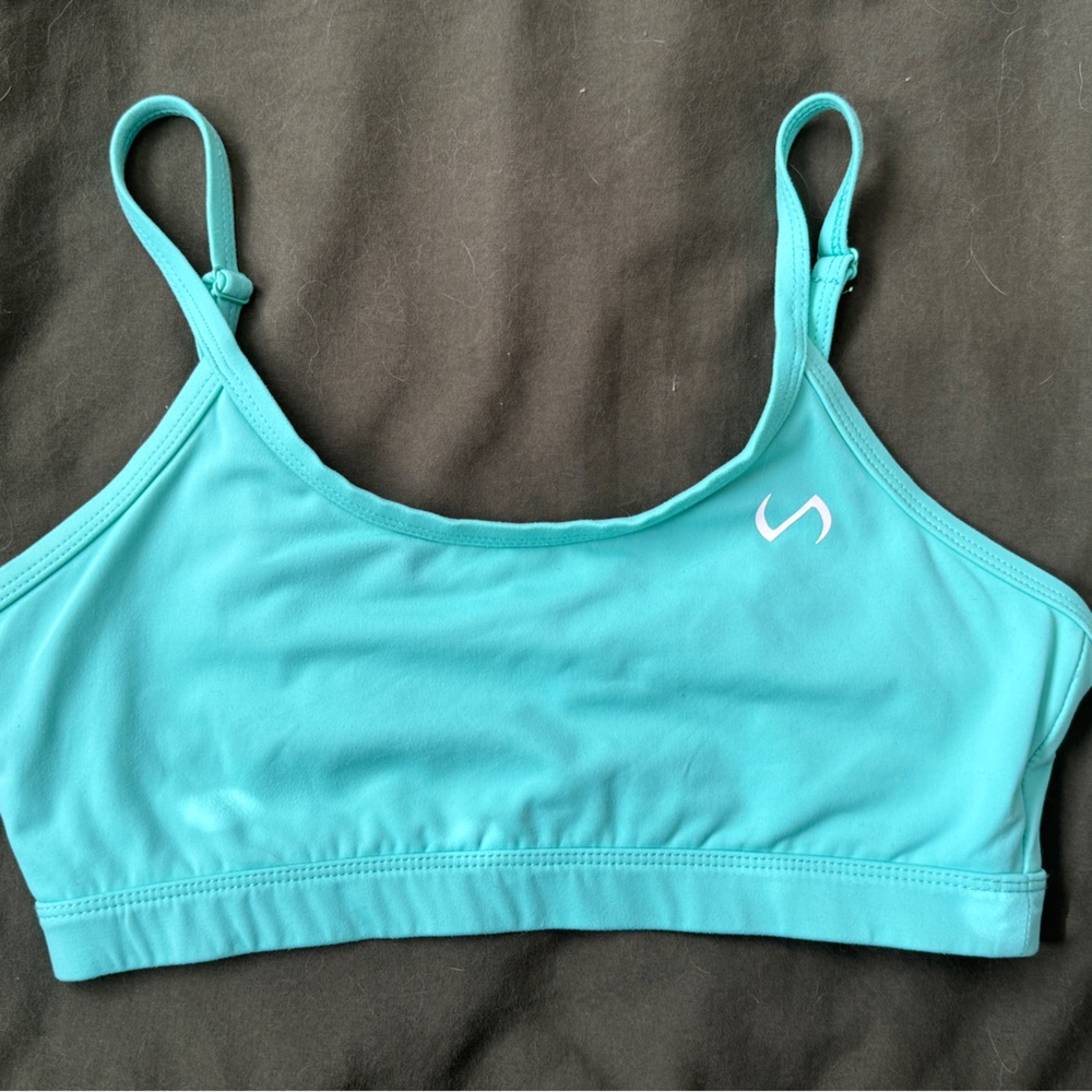 Teal TLF Sports Bra (Size Small)